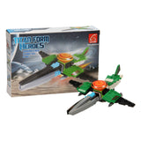Byggesæt titan heroes - space green, 51 stk.