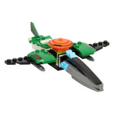 Byggesæt titan heroes - space green, 51 stk.