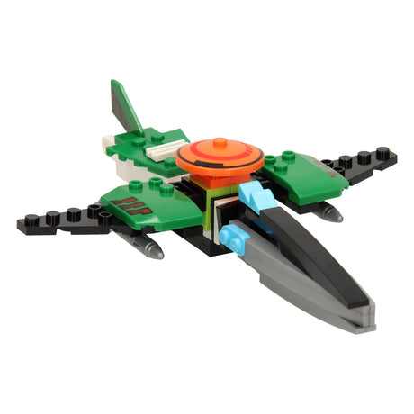 Byggesæt titan heroes - space green, 51 stk.