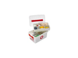 Sunware q-line førstehjælpskasse 6 liter hvid rød 30x20x14cm