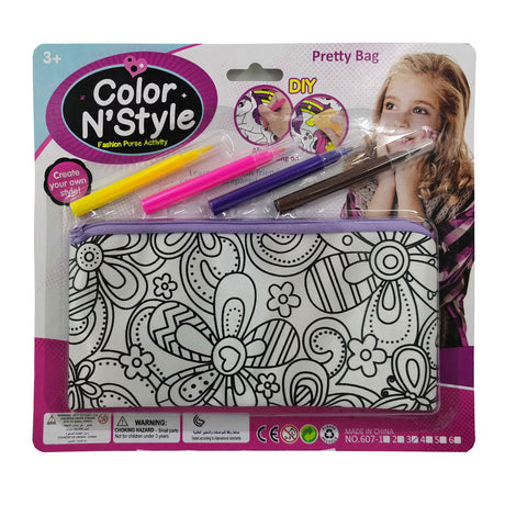 Diy etui inkleuren