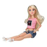 Fashion pop jeans serie blomster