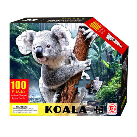 Lobbes shape puzzel koala, 100st.
