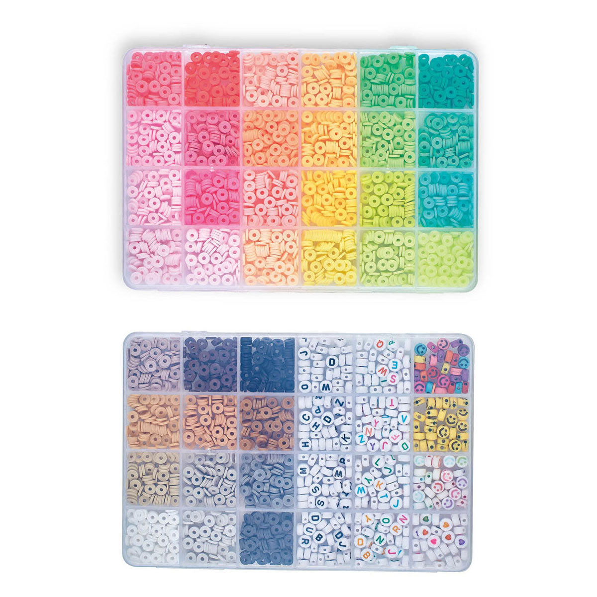 Polymer perler farve og grå toner