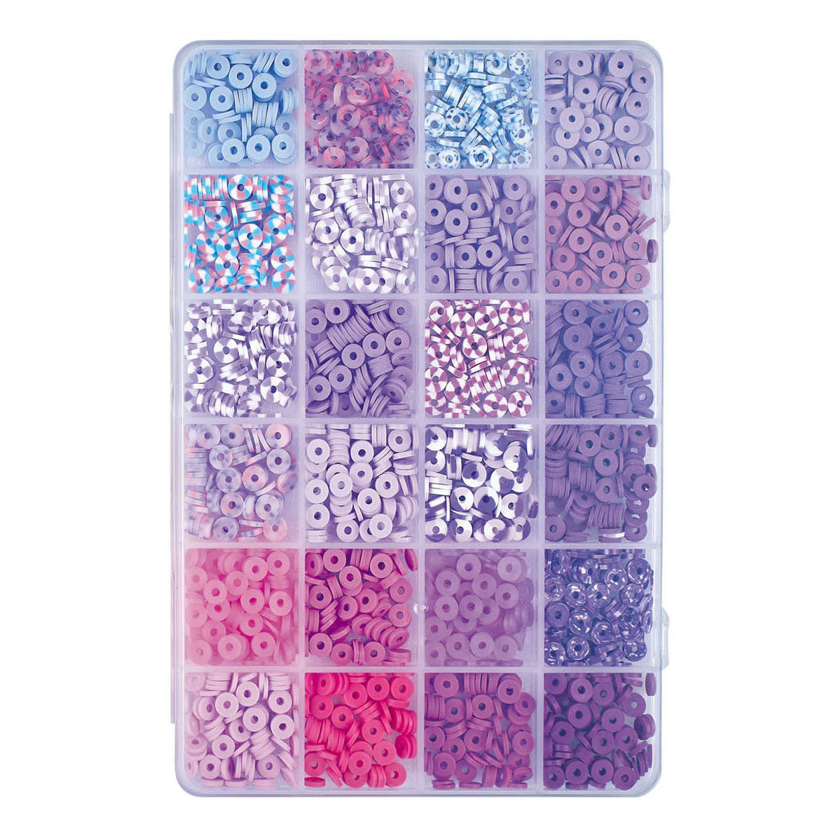 Lobbes polymerperler nuancer af lilla
