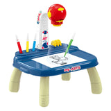Lobbes toys bv tegneprojektionsbord blå