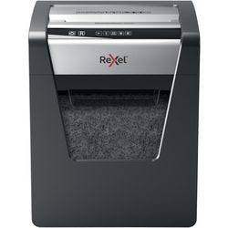 Rexel momentum x415 lydløs papirmakulator - p4 makulerer - op til 15 ark - 23l - sort