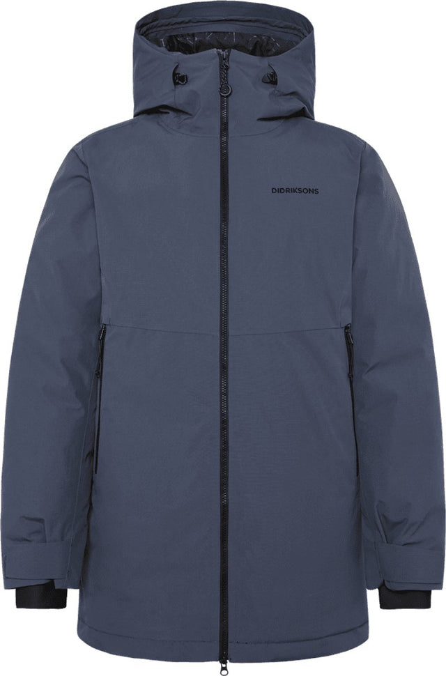 Didriksons tempest usx parka heren outdoorjas - sleepy blue