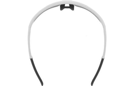 Trivio - cykelbriller vento nova hvid linse sort spejl