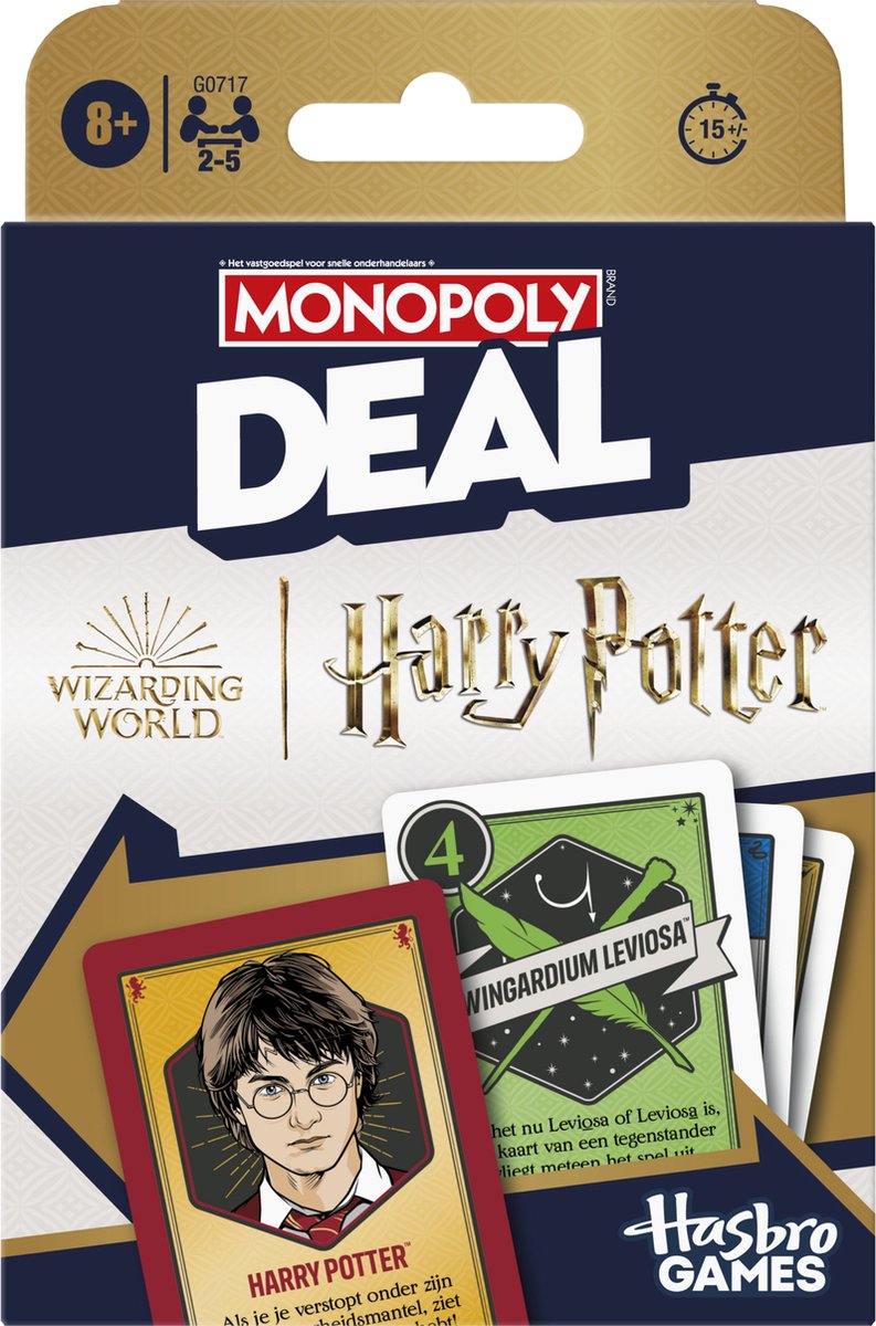 Monopol deal harry potter - kortspil