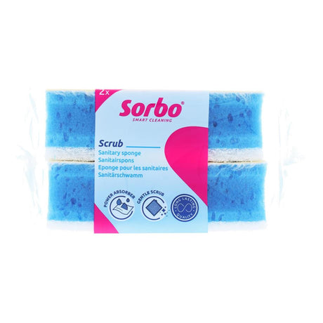 Sorbo sanitetssvamp xl 2 stk 11,5x6,5x4cm