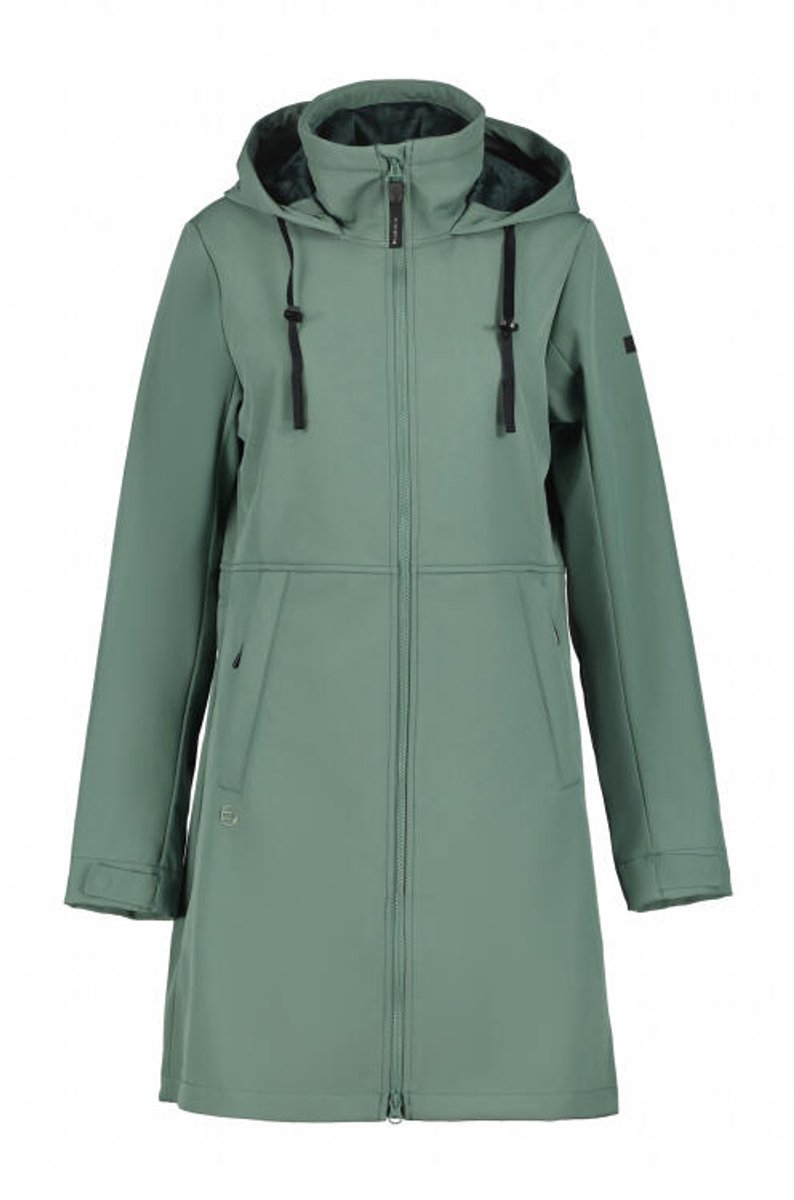 Icepeak agaram softshell jakke til kvinder - antik grøn - 36