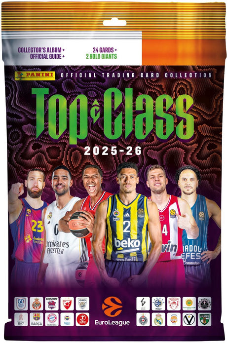 Panini - euro league topklasse 2025 2026 tc - startpakke