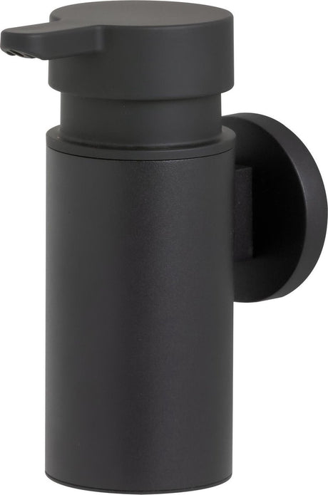 Tiger noon - sæbedispenser vægmonteret 90 ml - uden boring - boring eller limning - sort