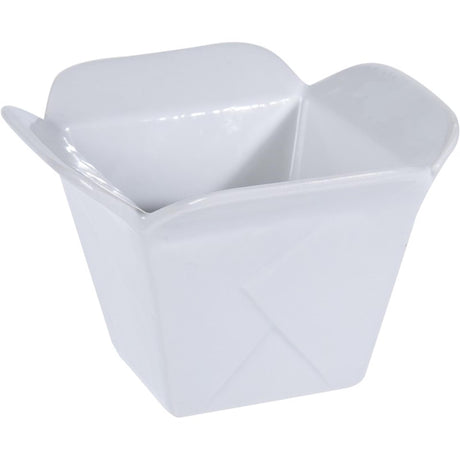 Excellent houseware schaal porselein 110x110x75mm wit