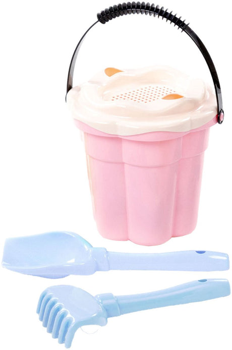 Cavallino Safari Classic Bucket Set Pink, 4dlg.