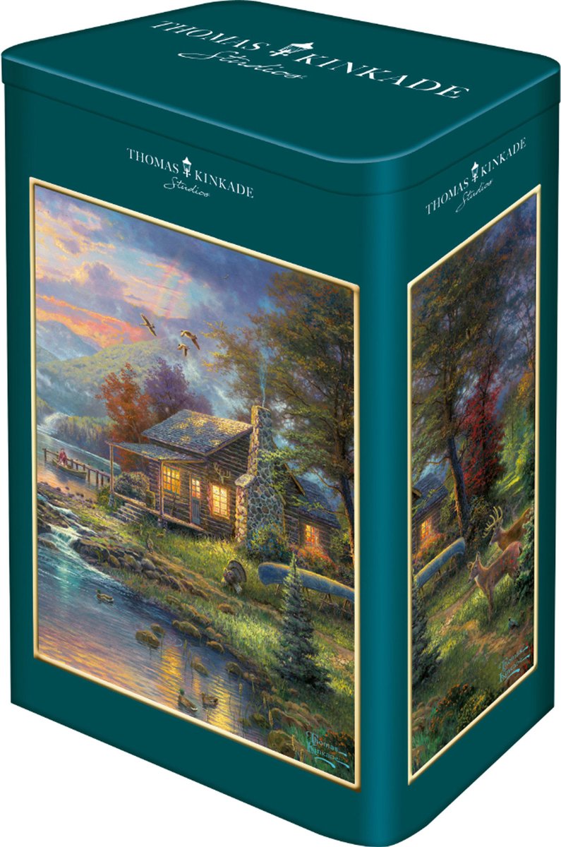 Schmidt - puslespil - naturens paradis - thomas kinkade - 500 brikker - børn - fra 10 år