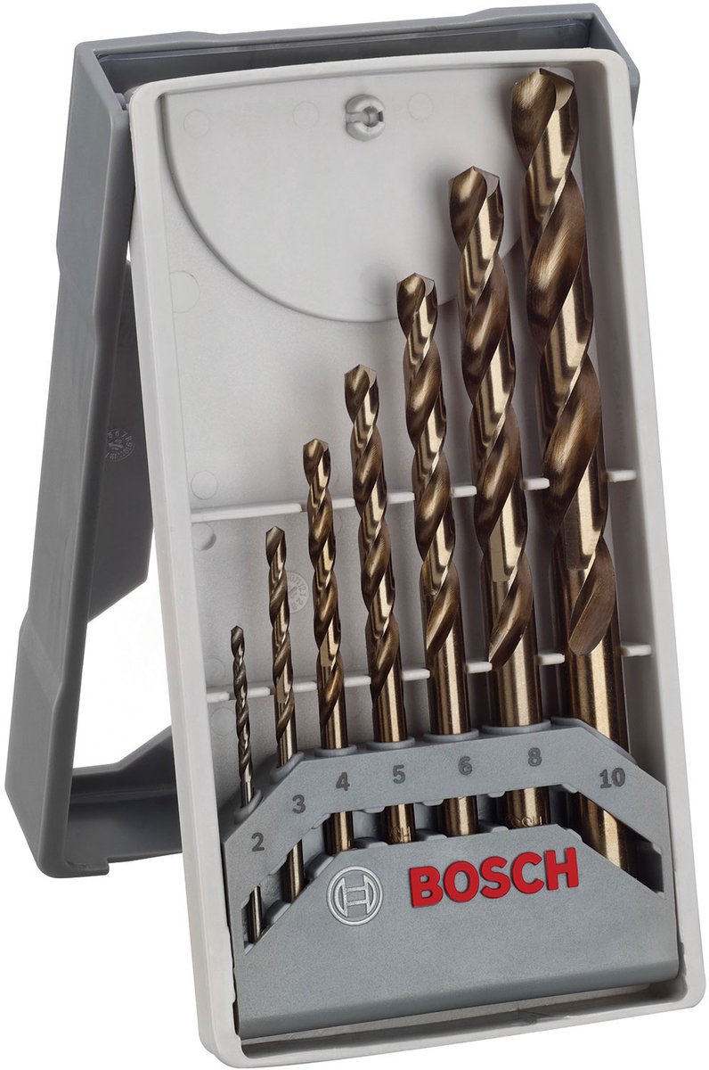 Bosch mini x-line pro sæt med 7 hss-co metalbor
