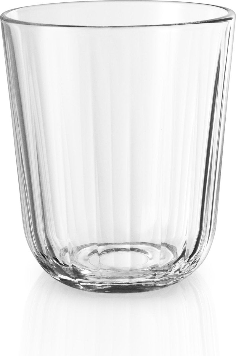 Eva solo - glasfacetteret 270 ml sæt med 6 dele - glas - gennemsigtig -