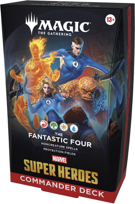 Magi: indsamlingen | marvel superhelte øverstkommanderende dæk - de fantastiske fire