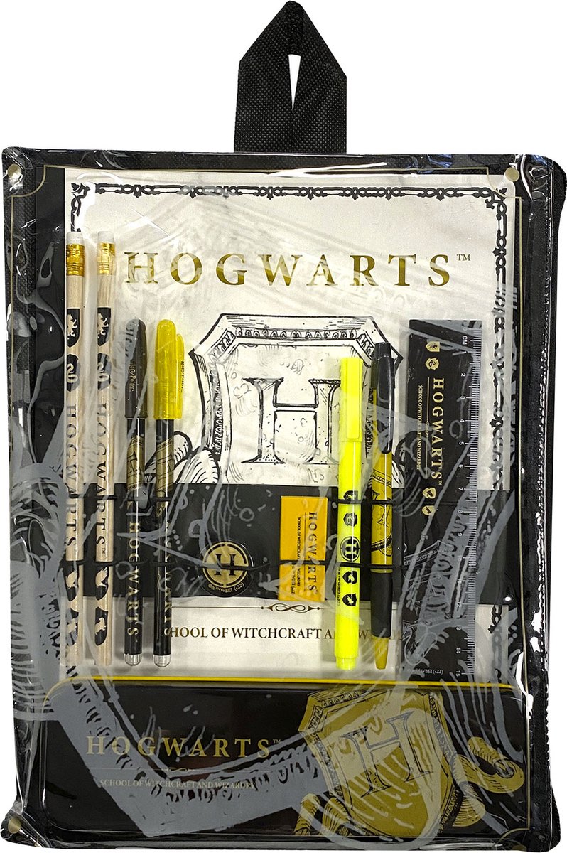 Mad monkey harry potter - brevpapirsæt - 12 dele