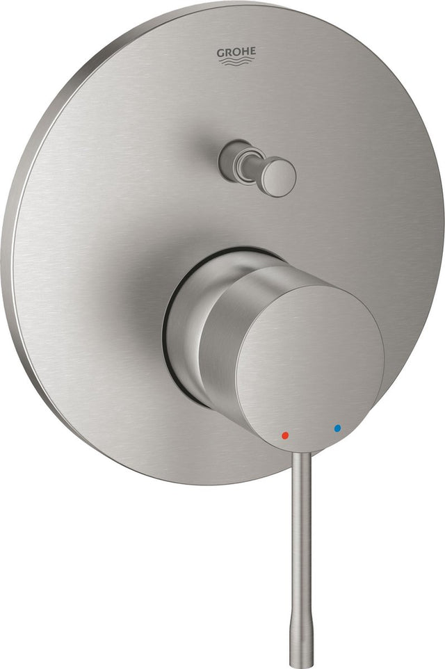 Grohe essence indbygget brusehane - overflademonteret del - 2 udtag - rustfrit stål