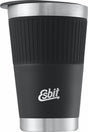 Esbit sculptor termokop - 550ml - mat sort - drikkelåg - rustfrit stål