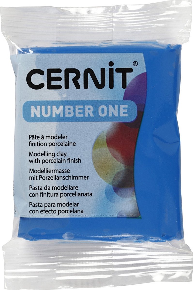 Creativ Company Cernit Montering Clay Blue, 56 gram