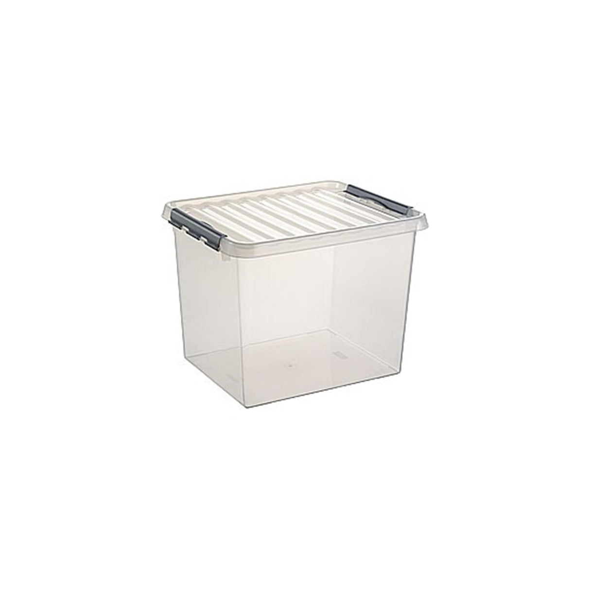 Sunware q-line æske 52 liter gennemsigtig 50x40x38cm