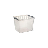 Sunware q-line æske 52 liter gennemsigtig 50x40x38cm