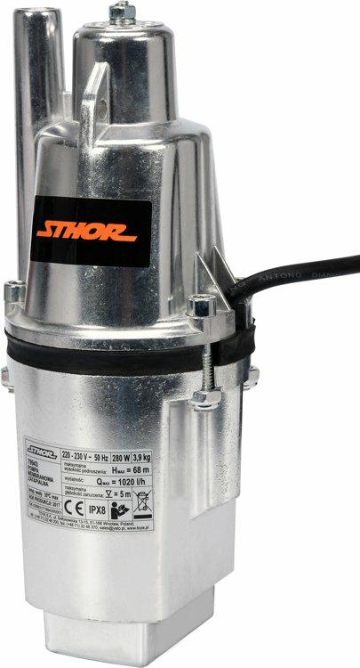 Sthor membranpumpe - 280w - 1020 l h