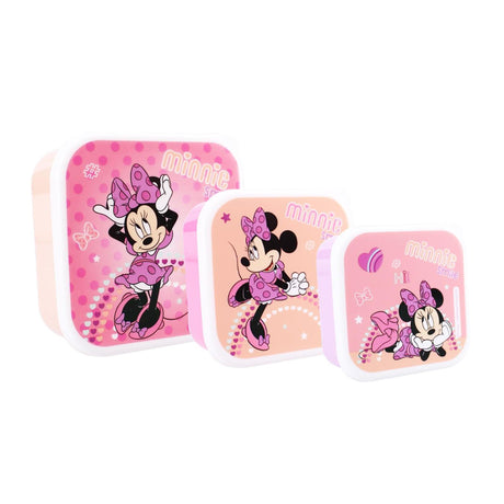 Vadobag minnie mouse snackbox en fruitdoos - 3in1