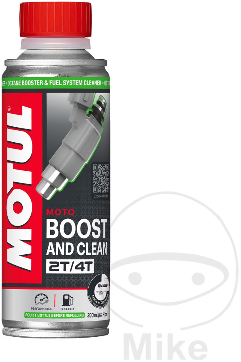 Motul boost og clean moto 200ml addition grå