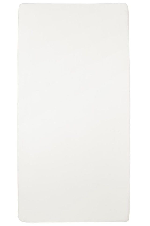 Meyco baby uni lagnet juniorseng - råhvid - 70x140 150cm