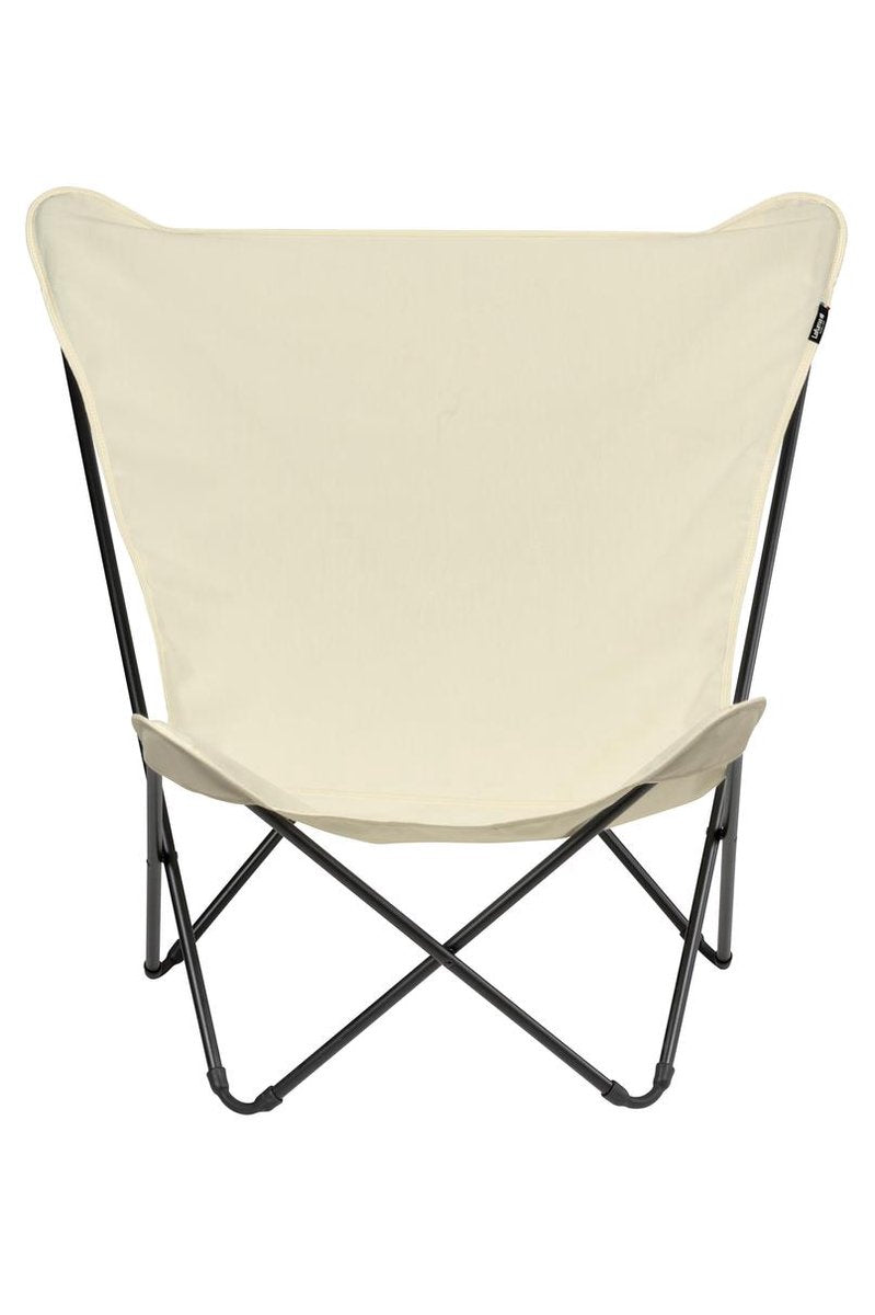 Lafuma pop up xl - butterfly stol - foldbar - ecru