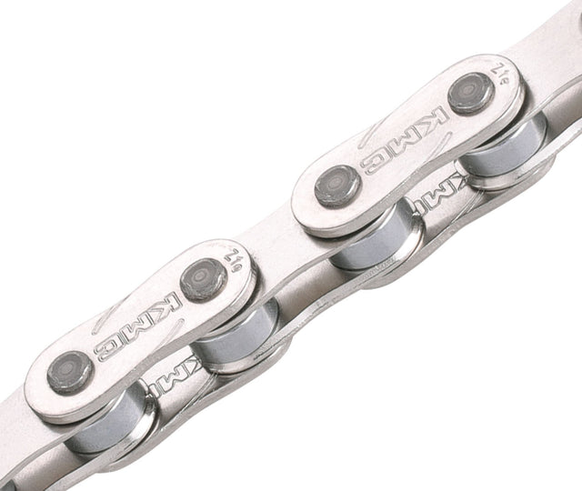 KM C Z1-EHX e-cykelcykelkæde bred 1 2x1 8 112 Silvers sølv