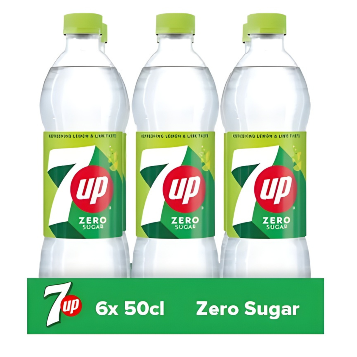 Seven up 7up fri låg (6x 50cl)