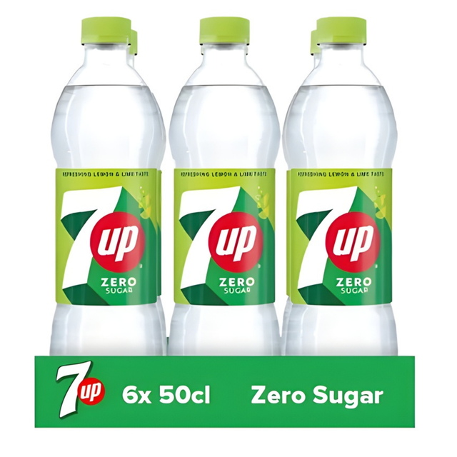 Seven up 7up fri låg (6x 50cl)