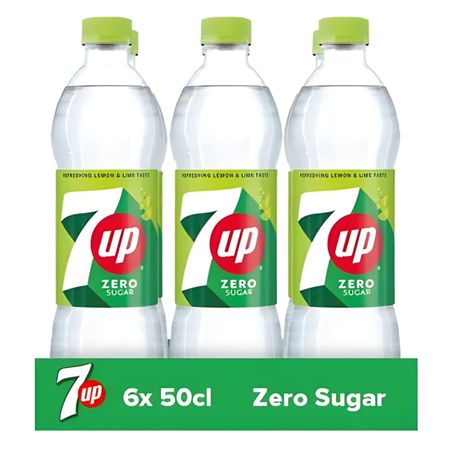 Seven up 7up fri låg (6x 50cl)