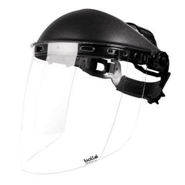 Bollé ansigtsskærm kugle blank 20cm