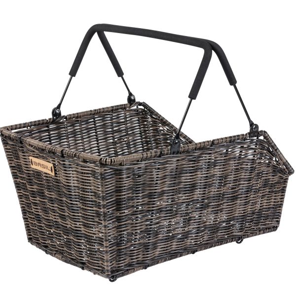 Basilikumkurv cento rattan ser brun ud (mik)