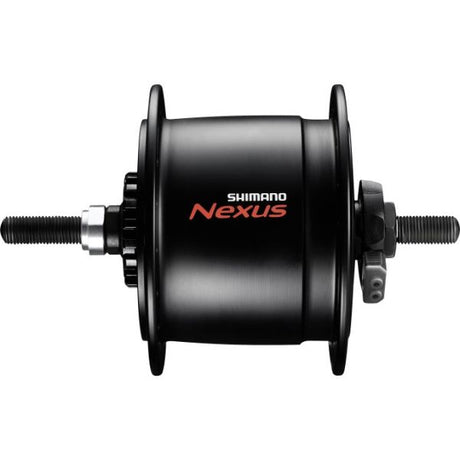 Shimano nav dynamo nexus dh-c6000-3r 3 watt - 36 huller - rullebremser - sort