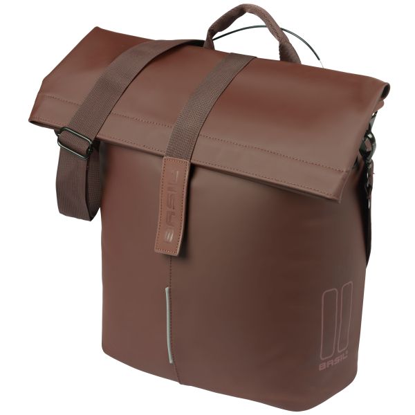 Basil cykel shopper city mik knopper 14-16 liter 11 x 29 x 36 cm - brun