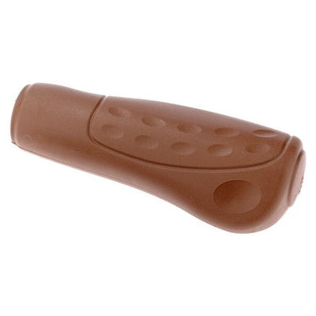 Westphal håndtag #436 ellipsis blødt greb 122mm Ø23mm - brun (1 stykke)