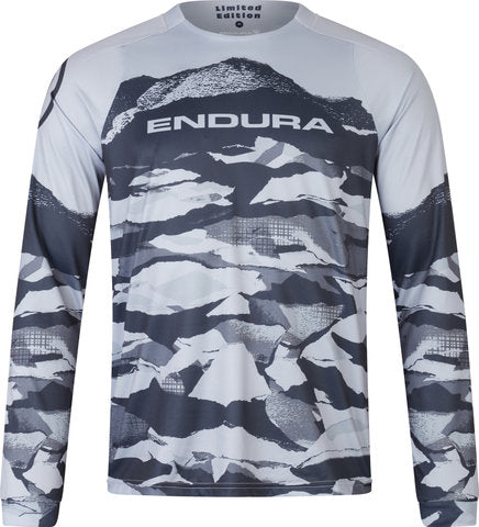 Endura mountain camo ltd l s-trøje med tryk