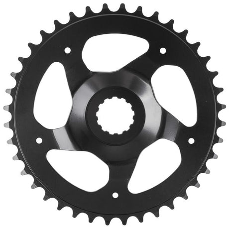 Messingleje samox el-cykel kædering bosch gen3 42t 47 mm. stål sort