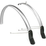Eurofender Fender Set Scatto 28 x 51 mm sølv