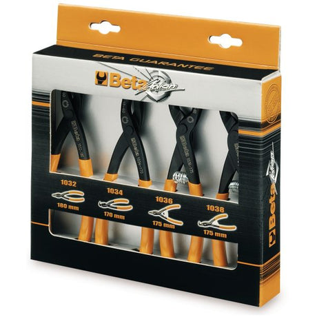 Borgerveertangset Beta Tools 1031 S4 4-stykke