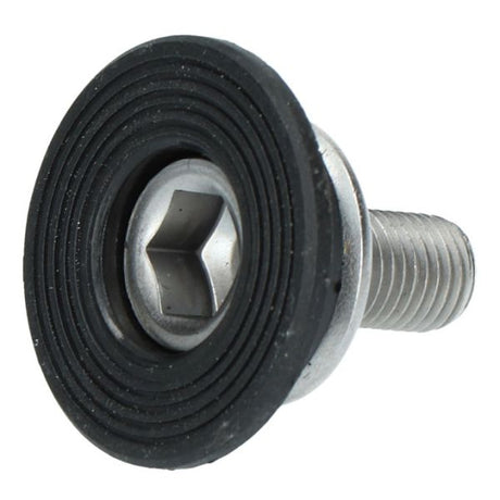 Shimano Crank Fixing Bolt med dækning FC-TX501 FC-TY501-sort sølv