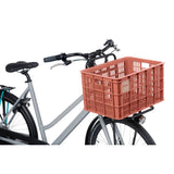 Basilikum fietskrat l - stor - 40 liter - rød